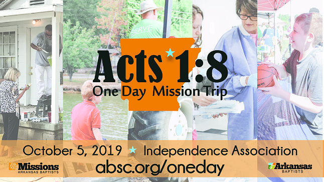 Arkansas Baptist State Convention · Acts 1:8 One Day Mission Trip