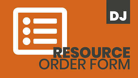 Resource Order Form — Dixie Jackson