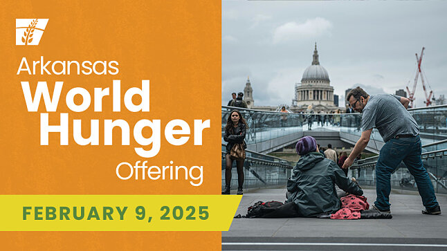 Arkansas World Hunger Offering Sunday