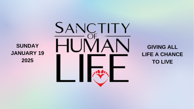 2025 Sanctity of Human Life Sunday